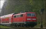 111 014 schiebt den ...  Marius Gerads 18.04.2009