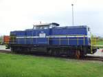 Wincanton 102 (Ex DB 202 689-6) steht abgestellt auf dem ...