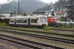 Ein Triebwagen der OSB ...  Steffen Eule 18.04.2009