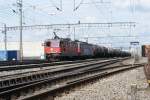 Re 4/4 II 11341 ...  Sandro Gadola 19.04.2009
