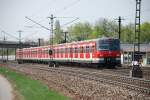 Eine S-Bahn mit dem ...  Martin Wiest 19.04.2009