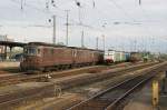 BLS Familientreffen am 18.04.2009 in Basel Badischer Bahnhof. Re 4/4 ...