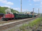 V9 der hespertalbahn in Bochum-Dahlhausen am 19.4.2009  ...
