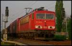 155 016 mit einem ...  Marius Gerads 21.04.2009