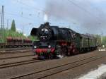 41 1144-9 mit dem Museumszug nach Bochum-Dahlhausen. Bochum-Ehrenfeld. 19.04.2009.  ...