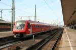 Triebwagen 611 541-4 611 522-4 am 12.10.2008 in Basel Bad. ...