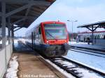 PEG 650.03 am Bahnsteig ...  Knut Rosenthal 05.03.2005