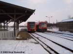 Die Deutsche Bahn AG und die Prignitzer Eisenbahn GmbH warten ...
