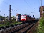 120 143-3 mit IC 79663 aus Frankfurt/Main durchf�hrt am 22.04.2009 ...