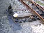Sächsischer Weichenstellhebel im Schmalspurbahnmuseums Rittersgrün. (28.09.08) ... Sächsischer Weichenstellhebel im Schmalspurbahnmuseums Rittersgrün. (28.09.08) ...