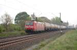 185 015-5 mit Kesselwagenzug ...  Edmund Schulz 24.04.2009