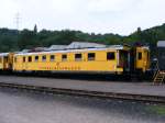 Ein Tunnelmesswagen der DB-Baureihe 712 im Eisenbahnmuseum Bochum-Dalhausen am 25. ...