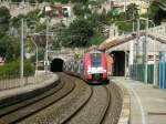 Rote SNCF Computermaus in Villefranche sur Mer am 23. April ...