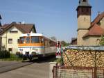 SWEG MAN VS51, VT26 und VT9 auf der Abschiedsfahrt der ...