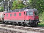 Leerer �lzug mit Re 6/6 11617 Heerbrugg in Kreuzlingen Hafen ...