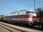V 180 331 der PBSV in Glauchau,am 25.04.09  ...