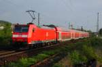 146 119-3 donnert mit einem Dosto-RE Bensheim entgegen. Ziel der ... 146 119-3 donnert mit einem Dosto-RE Bensheim entgegen. Ziel der ...