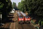 218 494-3 (links) mit ...  Julian D�ll 26.04.2009
