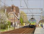 E-Lok 2156 erreicht am 10.04.09 mit ihrem P Zug den ...