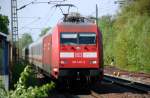 101 140 durchf�hrt am 25.04.09 mit einem IC Burgkemnitz Richtung ...