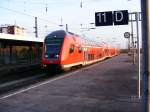 Ein Doppelstockwendezug im Duisburger Hauptbahnhof am 17. April 2008.  ...