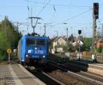 185 529-5 der LTE ...  Lars Backhaus 28.04.2009