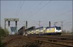 ME 146-08 (9180 6146 508-7 D-ME) Uelzen schiebt den ME81161, ...