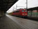 Die 110 210-2 in ...  Felix H�hne 28.04.2009