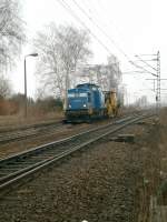 204 011-5 (ex DR V100, DB BR 202) der Pressnitztalbahn ...