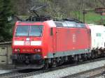 DB 185 143 schiebt ...  Andreas Mack 29.04.2009