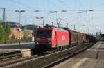 185 172-4 bringt am 18.04.09 einen gem. Gz aus dem ... 185 172-4 bringt am 18.04.09 einen gem. Gz aus dem ...