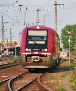641 023-7 am 19.04.2009 im Weimarer Bahnhof  ...