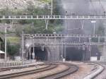 125 Jahre Gotthartbahn. Gottharttunnelportal ...  Pascal Deschamps 29.04.2009