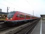 Zeitweise kamen die Modus-Z�ge auch nach Augsburg. Hier eine Garnitur ...