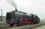 03 001 f�hrt am 04.06.1999 nach einer Sonderfahrt zum Drehen ...