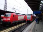 Die 146 201-9 steht ...  Florian Derwarf 01.05.2009
