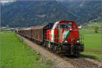 STLB Diesellok D5 f�hrt mit Zellstoffzug SGAG 93315 von P�ls ...