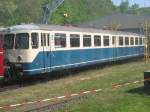 885, unbekannter beiwagen zur BR 515, am 28.04.2007 im Museum ...
