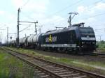 185 556-8 in Oberhausen-West ...  Christian Sch�rmann 02.05.2009