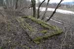 Hier stand bestimmt mal ein Wagenkasten. Gesehen an der ... Hier stand bestimmt mal ein Wagenkasten. Gesehen an der ...
