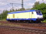 Am 26.06. 08 f�hrt 246 011-1 solo durch Lehrte durch Gleis ...
