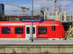 München-Donnersbergbrücke ist und bleit eine Baustlle. Hier der 423 239/739 ... München-Donnersbergbrücke ist und bleit eine Baustlle. Hier der 423 239/739 ...