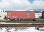 Losch- und Rettungszuge SBB - L�sch und Rettungszug  Xs 40 85 95 02 401-4 abgestellet im Bahnhofsareal von Egerkingen am 21.02.2009