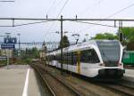 rabe-526-stadler-gtw RABe 526 726-5 und 745-5 als S2 nach Herisau bei der Abfahrt Rorschach 26.4.09