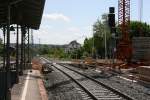 Im Bahnhof Meckesheim wurde ...  Klaus-Henning Kluge 04.05.2009