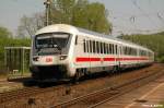 IC-Steuerwagen IC mit Steuerwagen Bpmbdzf 296 auf dem Weg von Berlin nach D�sseldorf (Lei�ling, 25.04.2009)