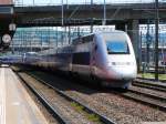 pos-paris-ostfrankreich-suddeutschland TGV POS beim Bahnhof Hardbr�cke am 25.04.09