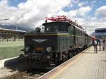 br-1020 Und noch eine 1020, diesmal in gr�n. Die 1020.47 ebenfalls am
24. August 2008 in W�rgl aufgenommen.