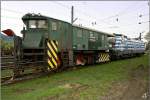 Schneer�umer 9760 324 und EM-Lok 1116 007 Griechenland stehen in ...