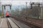 An der S-Bahnstation Stuttgart-Sommerrain. 13.04.2009 (Matthias)  ...